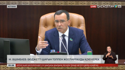 М. Әшімбаев: Бюджетті шағын топпен жоспарлауды қою керек