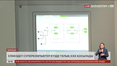 Еліміздегі суперкомпьютер күзде іске қосылады