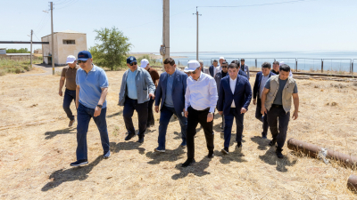 Олжас Бектенов Түркістан облысында сумен тұрақты қамтамасыз ету шараларын қабылдауды тапсырды